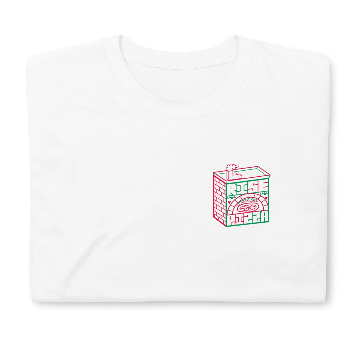 RISE X EL TACODOR INDUSTRIES PIZZA TEE