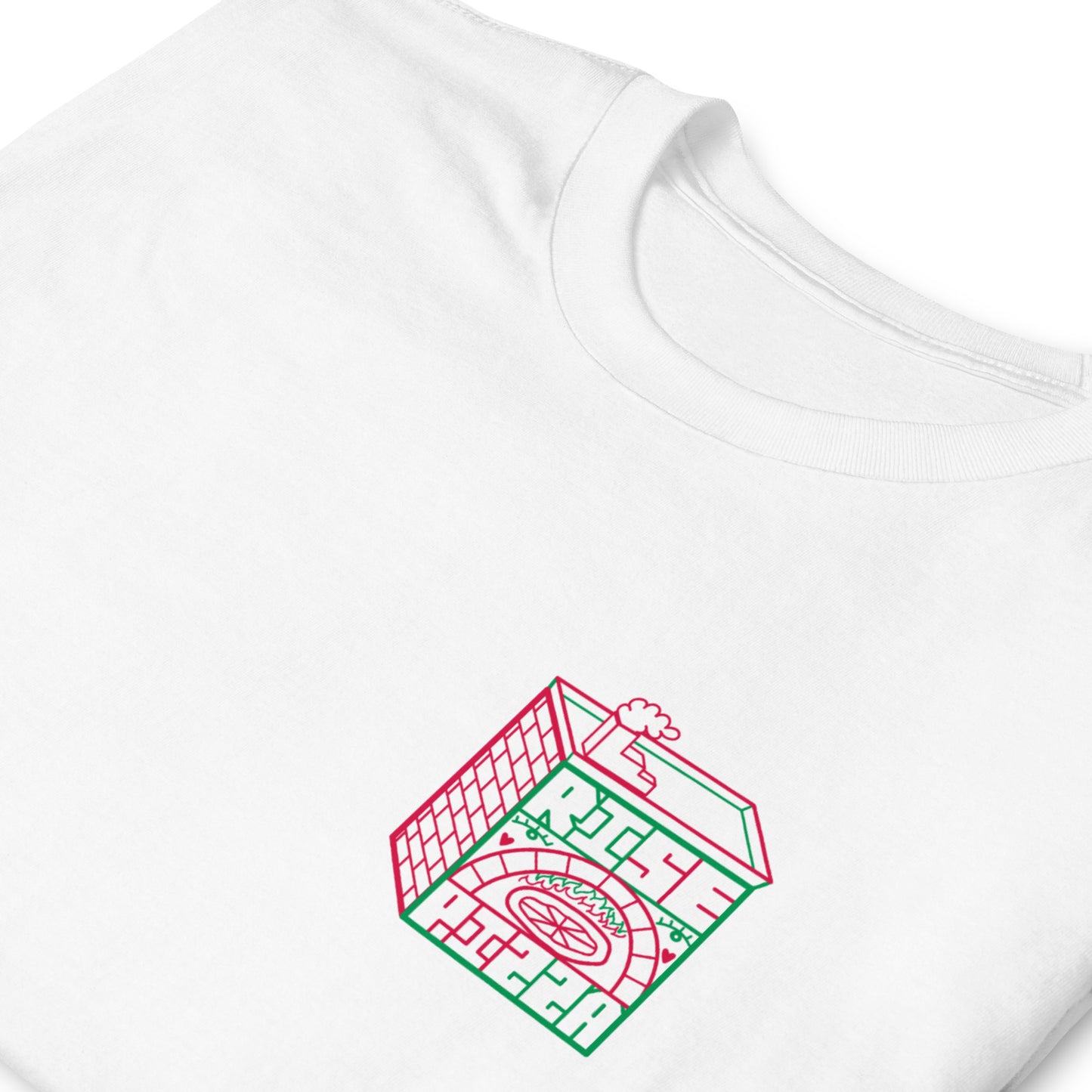 RISE X EL TACODOR INDUSTRIES PIZZA TEE